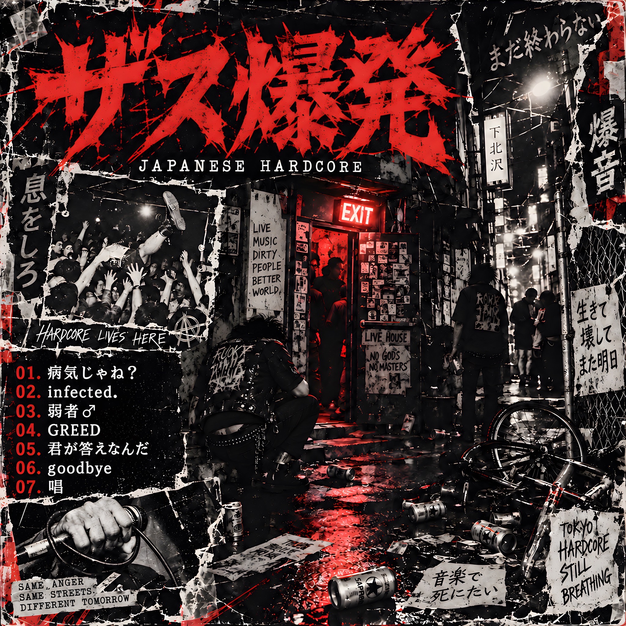 ZASU 1st EP ザス爆発 ジャケット